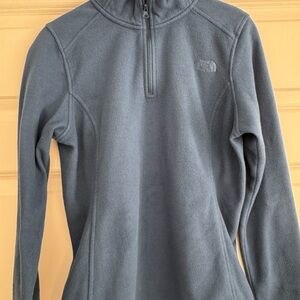 The North Face Grey Fleece 1/4 Zip